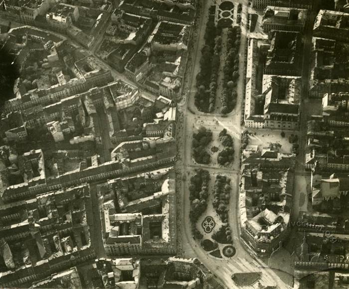 Aerial view of Lviv. City Center 2