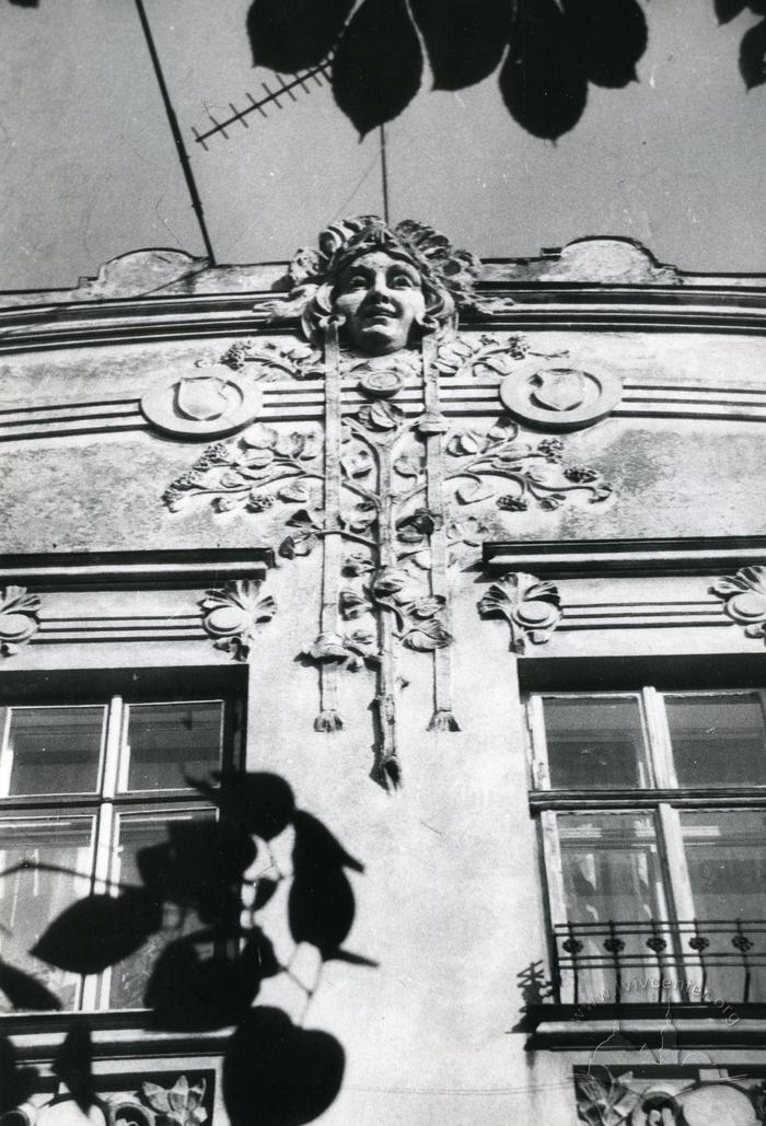 Mascaron on the façade of a building  2