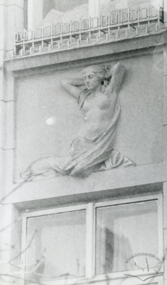 Bas-relief on the façade of a building  2