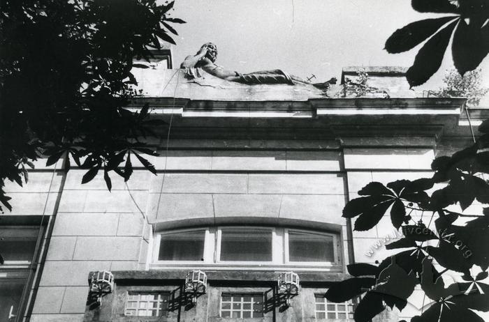 Fragment of the attic at 37 Konovaltsia St.  2