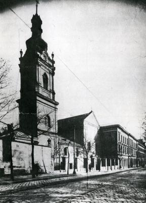 Church of the Holy Spirit at 40 Kopernika St. Photo reproduction 