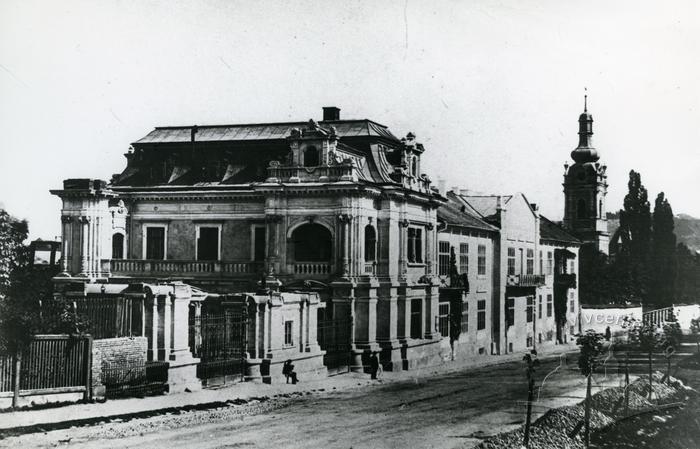The Sapieha Palace at 40A Kopernika St. Photo reproduction  2