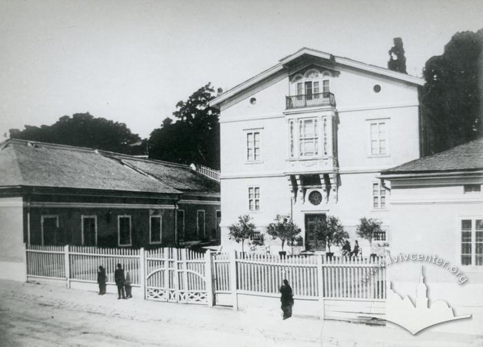 Bielskich palace at 42 Kopernika St. Photo reproduction  2