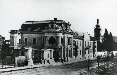 The Sapieha Palace at 40A Kopernika St. Photo reproduction 