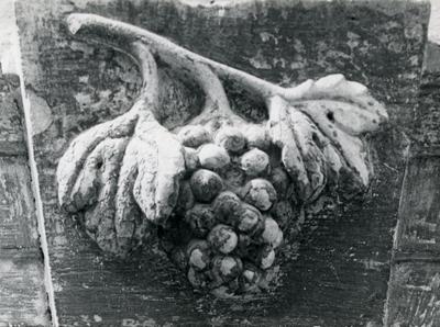 Bas-relief at the façade of a building 