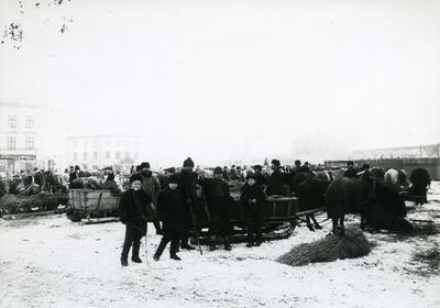 Zbizhzheva Square. Photo reproduction 