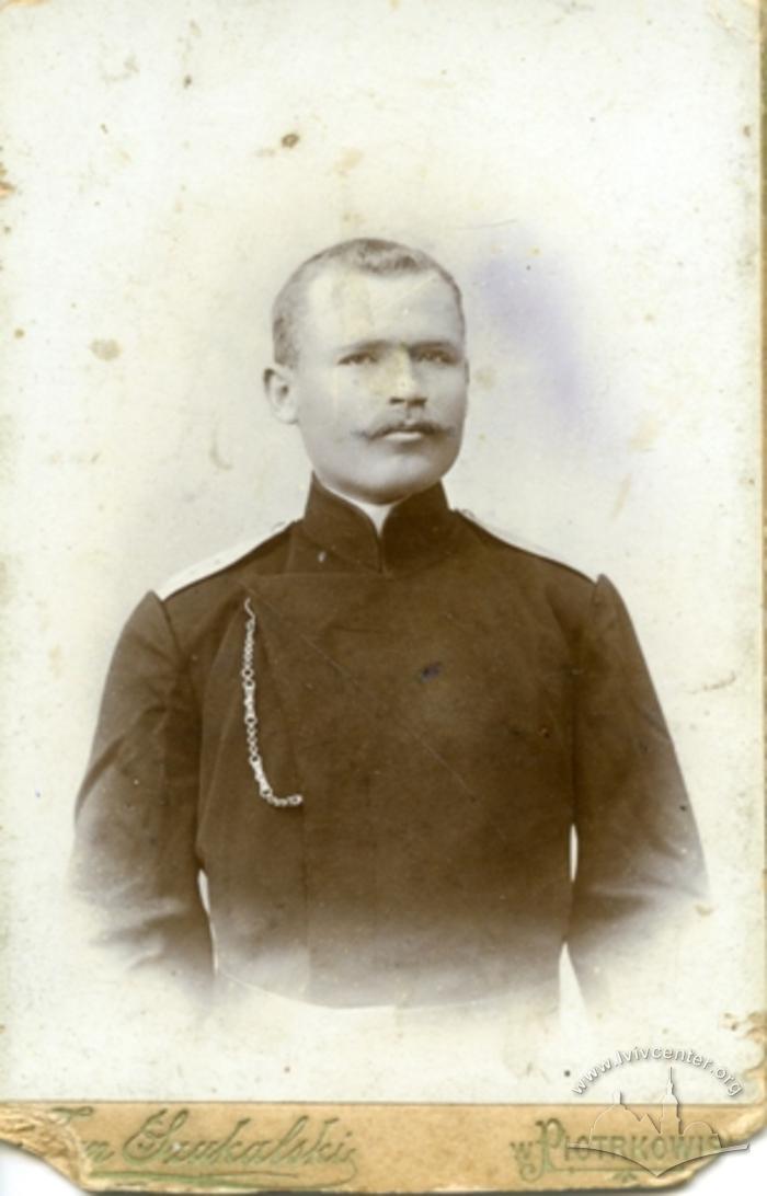 Portrait of the Officer of Imperial Russian Army Semen Vdovenko 2