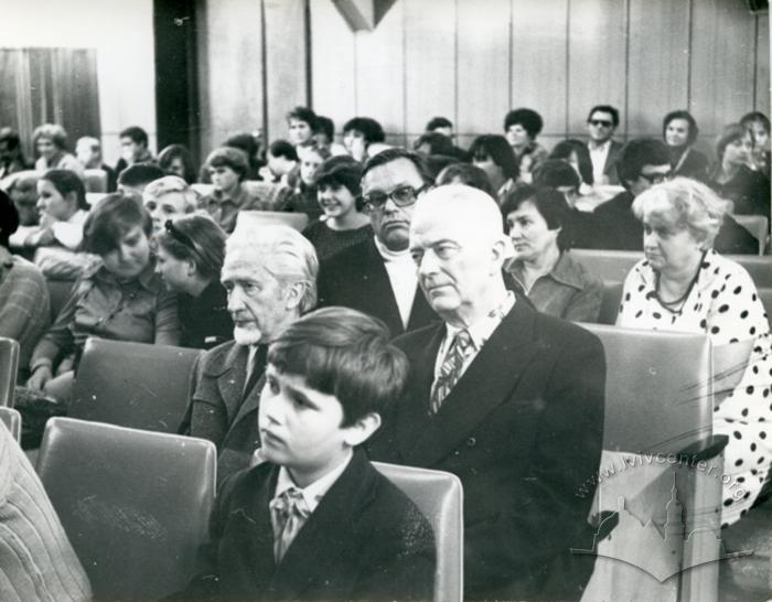 Mykola Kolessa and Anatolij Kos-Anatolskyj at Festival at School 2