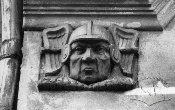 Mask of Mercury on The Building 2