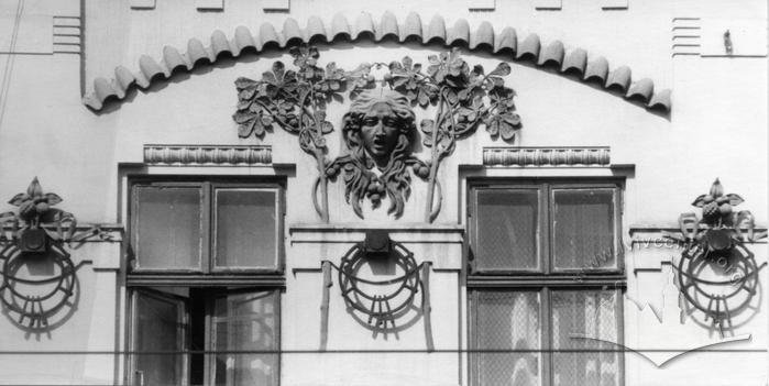 Mask on The Building. 8-8a Shota Rustaveli Street 2