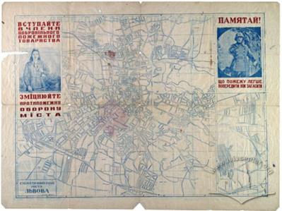 Schematic Plan of Lviv
