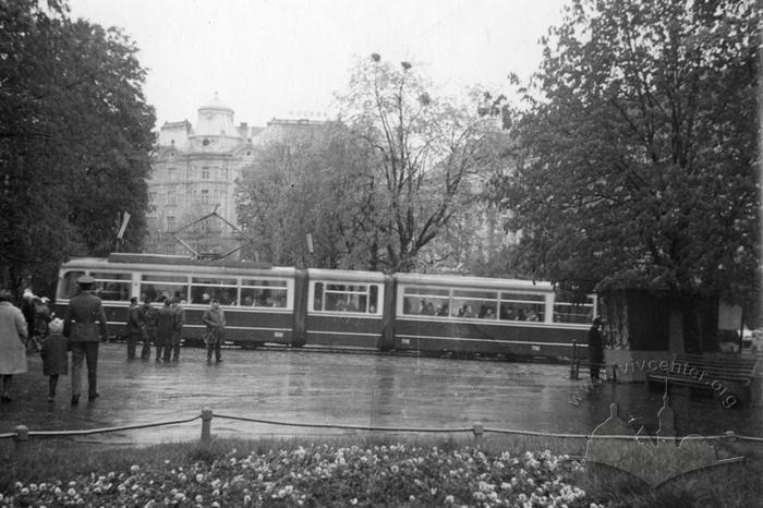 Tram at Svobody Avenue 2