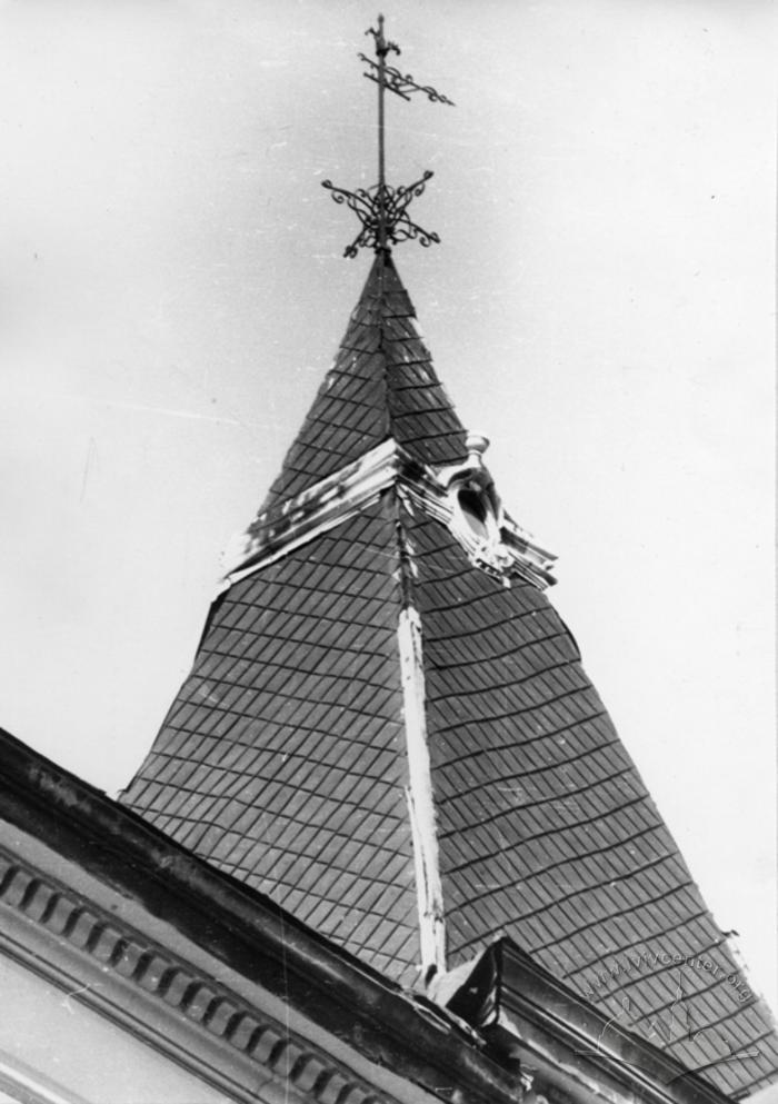 Building spire at Konyskoho St. 2