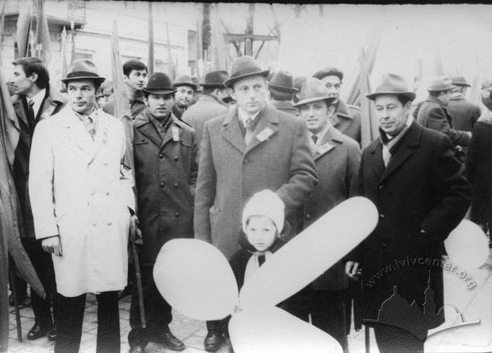 Demonstration in occasion of October Revolution 2