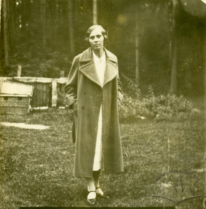 Portrait of Woman Dressed in Coat 2