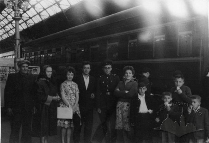 Platform of the train station 2