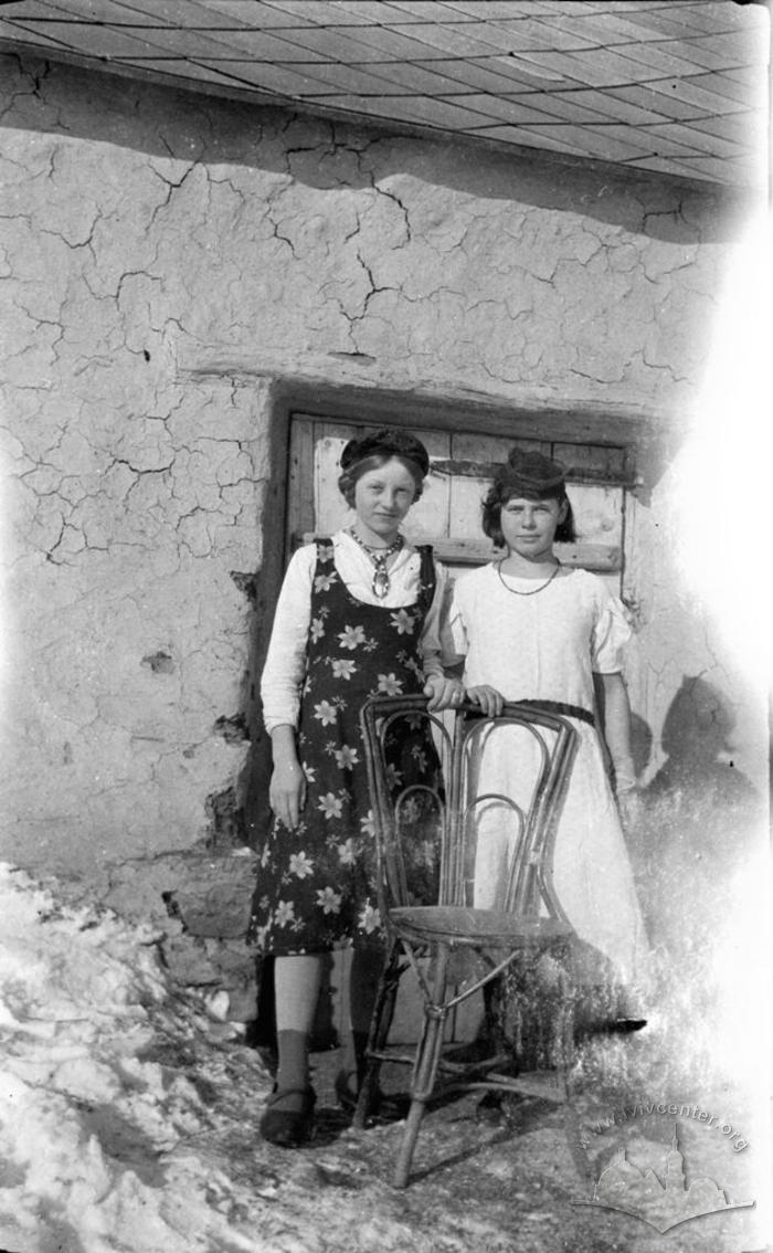 Portrait of Two Women with The Chair 2