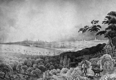 А view of Kyiv from the south