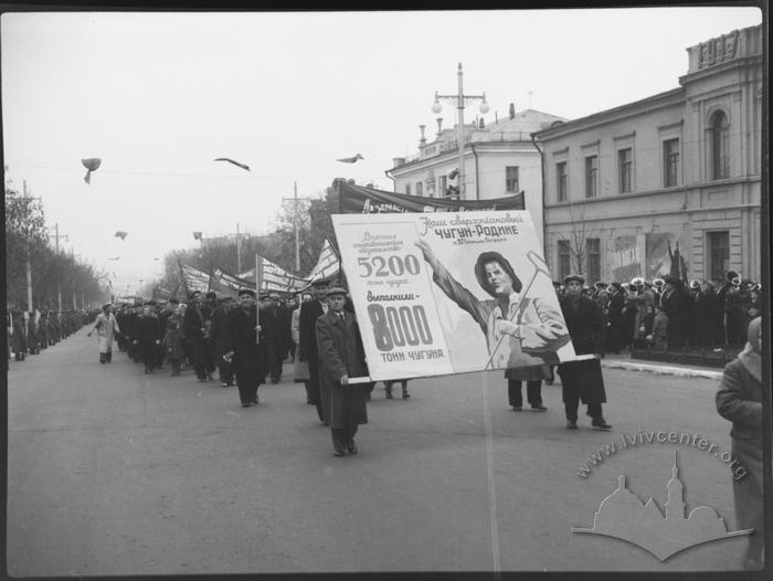 37th anniversary of October Revolution, Zhdanov 2