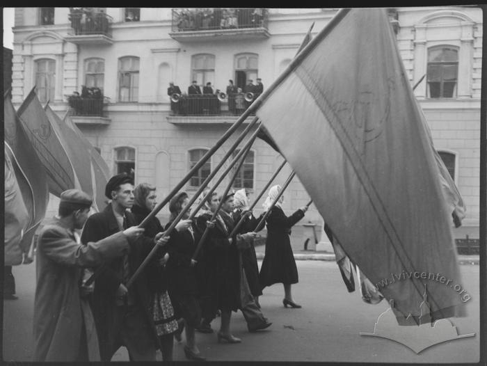 37th anniversary of October Revolution, Zhdanov 2