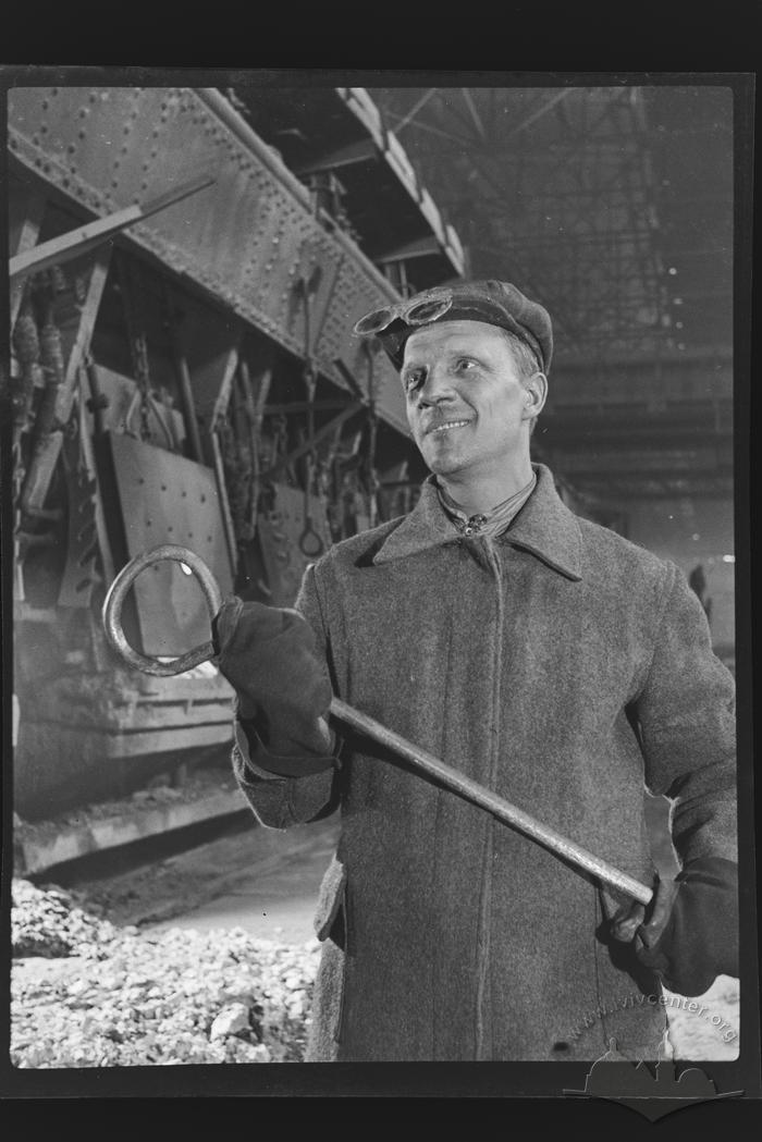 Blast furnace operators of furnace No 6 2