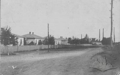 View of the Kramatorsk Station with Steel Works in Background