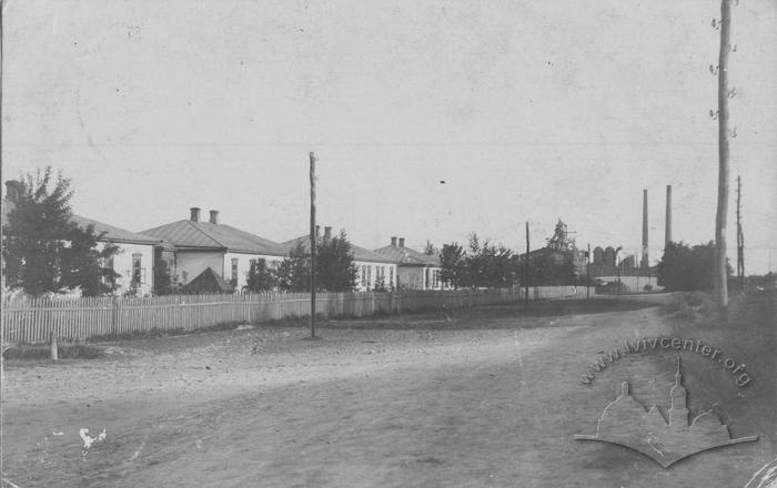 View of the Kramatorsk Station with Steel Works in Background 2