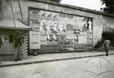 Advertisement at Hrabovskoho Street