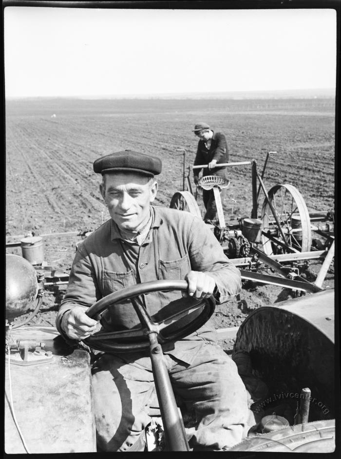 Посівна кукурудзи. Колгосп ім. Жданова Приморського р-ну 2