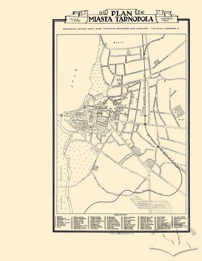 План міста Тарнополя 2