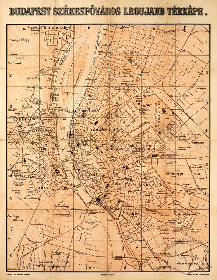 New plan of Budapest 2