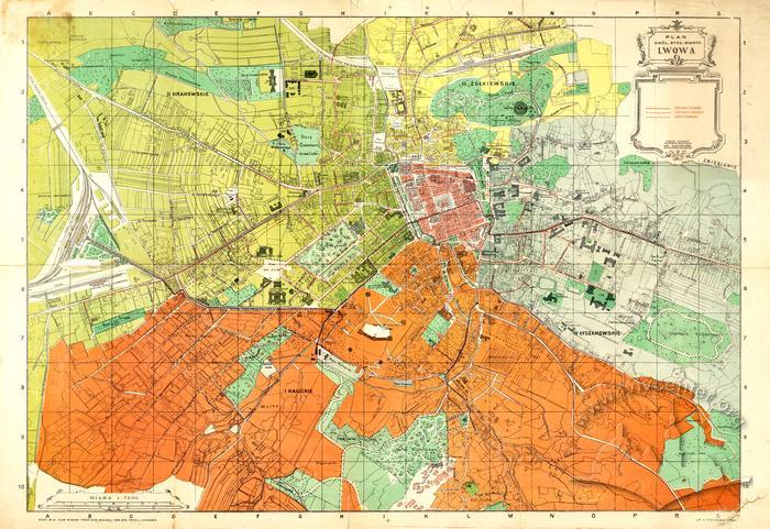Plan of the Royal and Capital City of Lwow 2