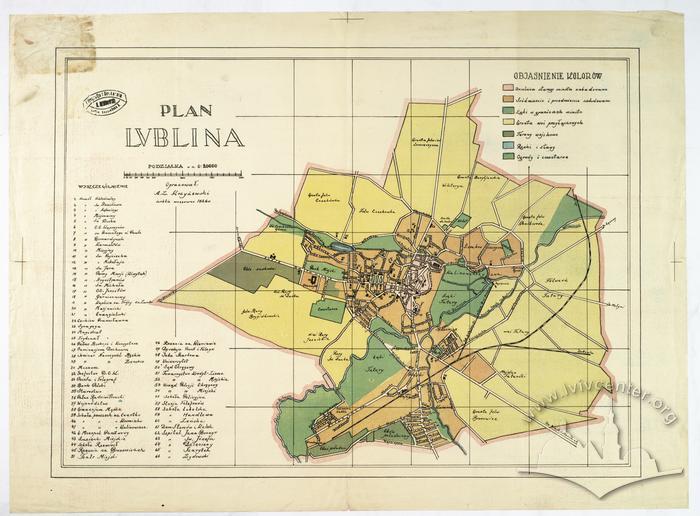 Plan of Lublin 2