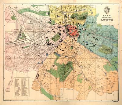 Plan of the Royal and Capital City of Lwow