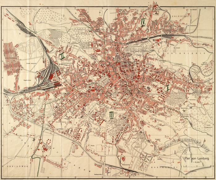 Map of Lemberg 2