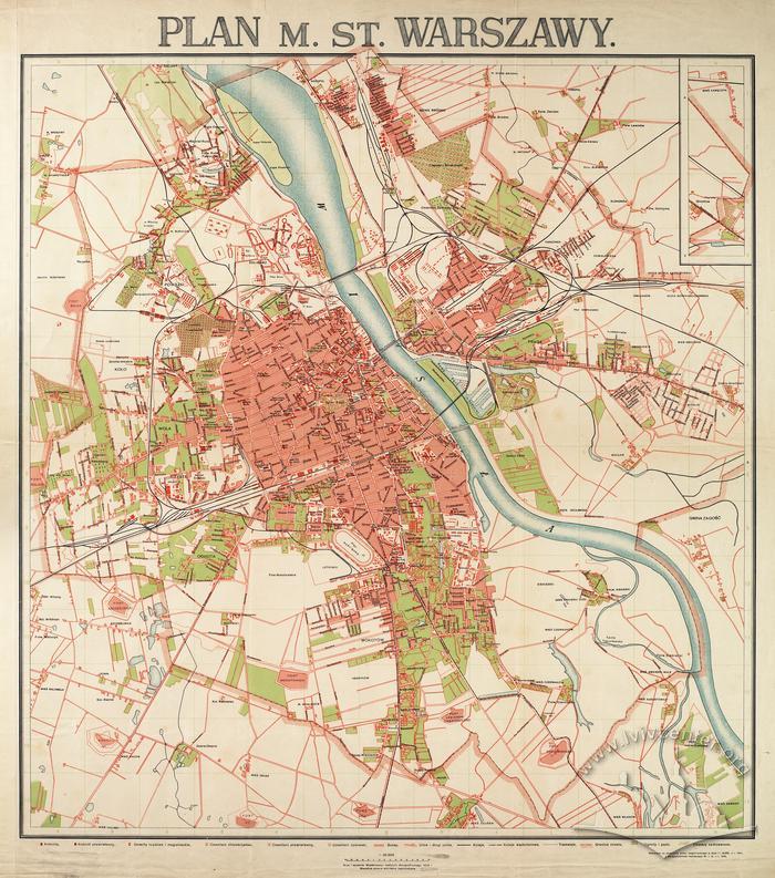 Plan of the Capital City of Warsaw 2