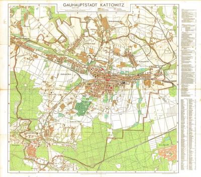 Nazi regional capital Katowice