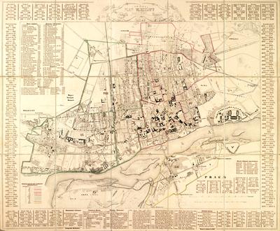 Map of Warsaw