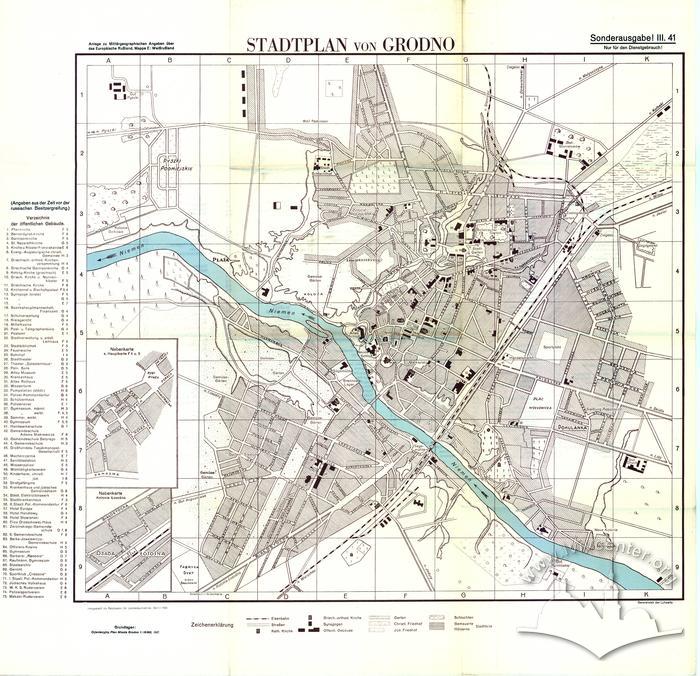 City Map of Grodno 2