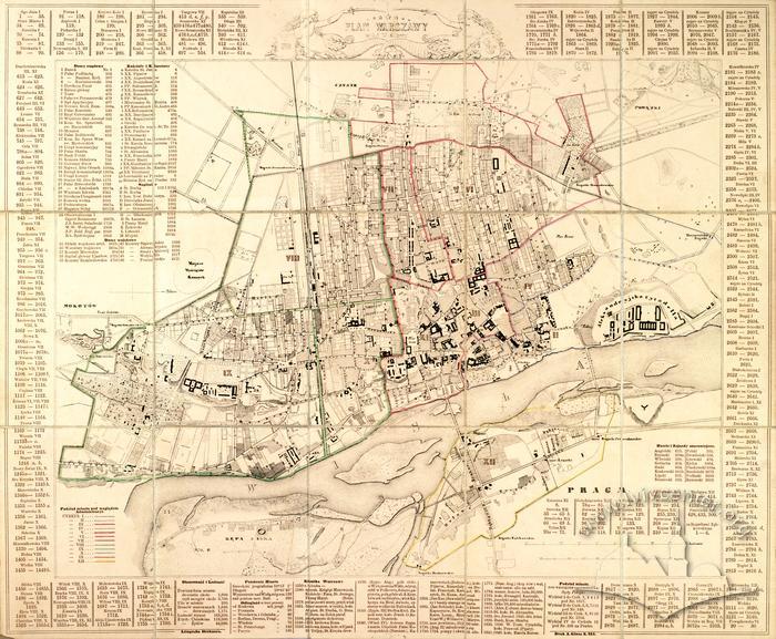 Map of Warsaw 2