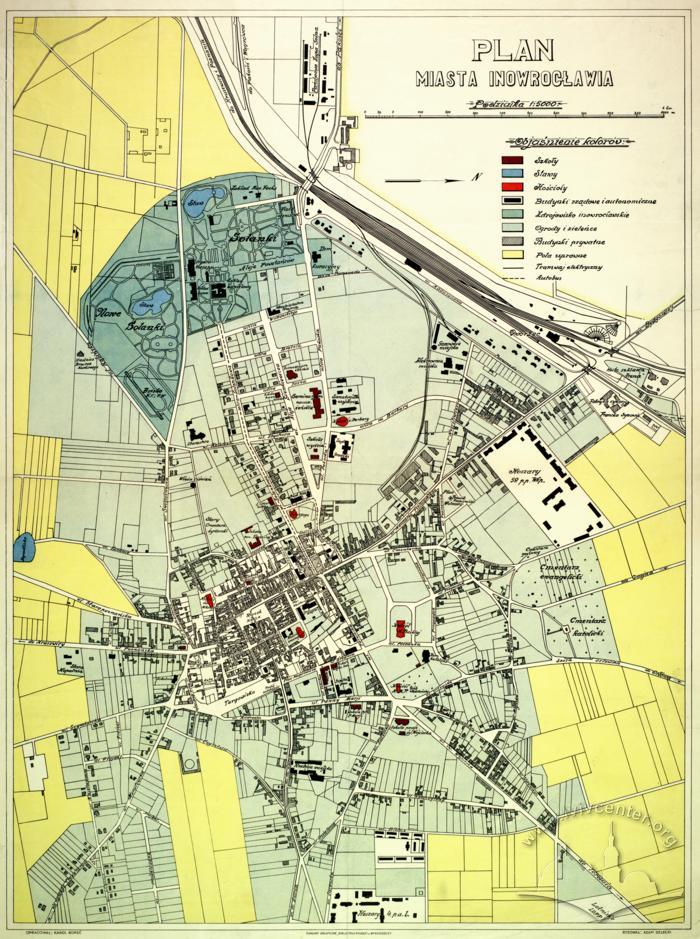 Map of the City of Inowroclaw 2