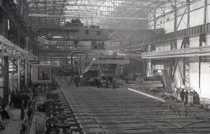 High-temperature test of the rail and beam workshop at the Azovstal plant 2