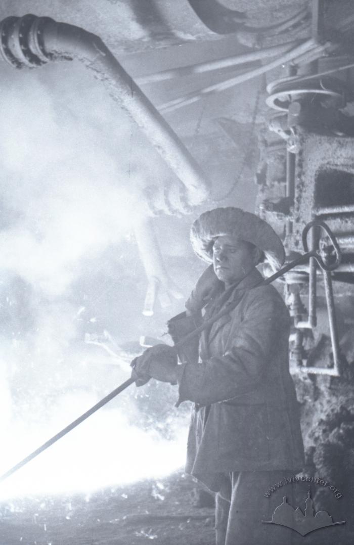 Furnace men of the third blast furnace of the Azovstal plant 2