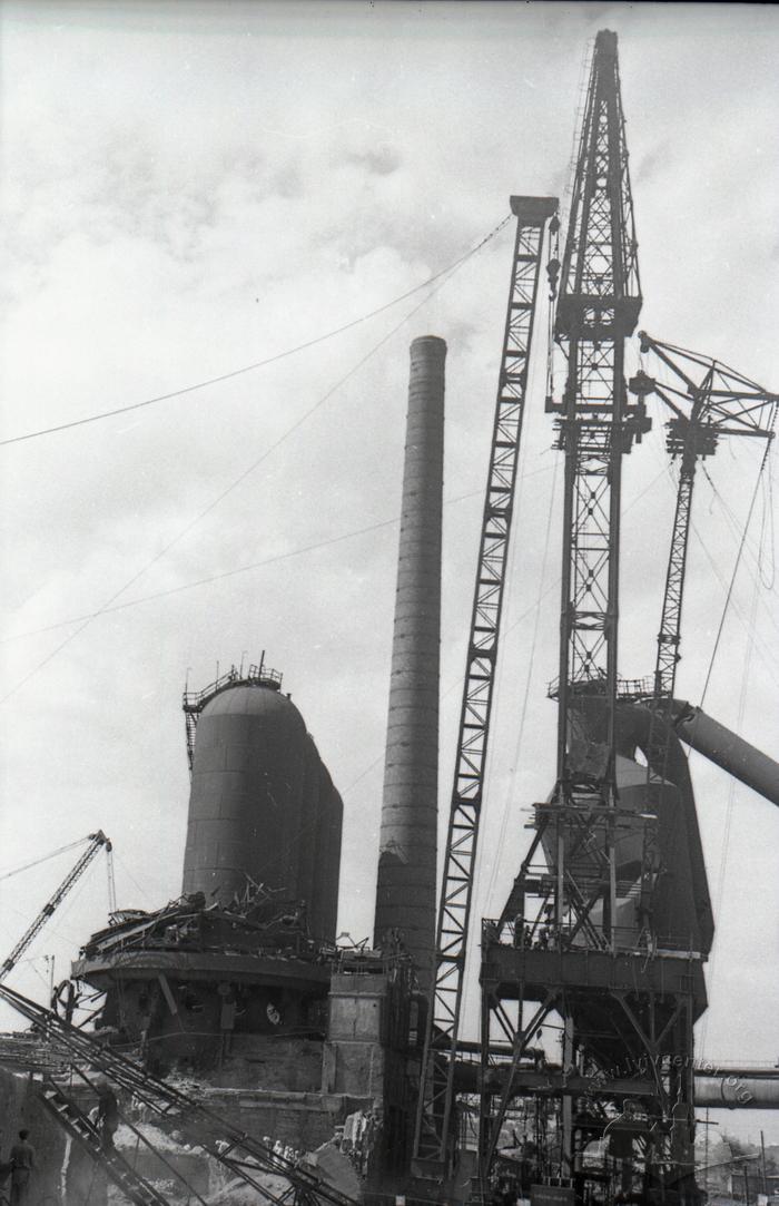 Blast furnace of the Azovstal plant 2