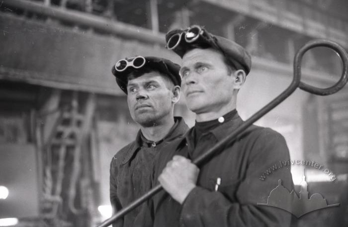 Steelmakers of the Azovstal plant Avramov and Mazalov 2