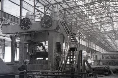 Rolling mill at the Azovstal plant (probably)