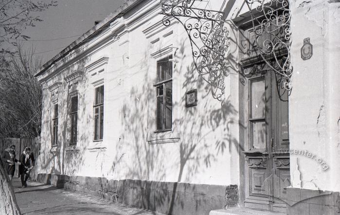The house where Andrii Zhdanov was born 2