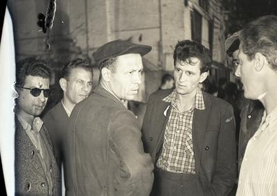 Delegation of Hungarian youth at the Azovstal plant