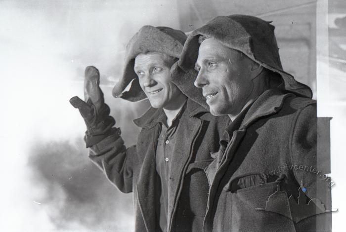 Furnace men of the blast furnace No. 1 of the Azovstal plant 2