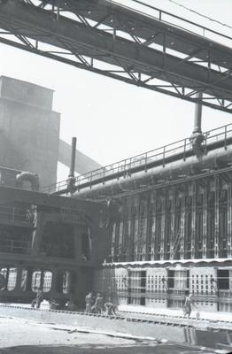 Coke-oven battery No. 3 and the rally on the occasion of the launch